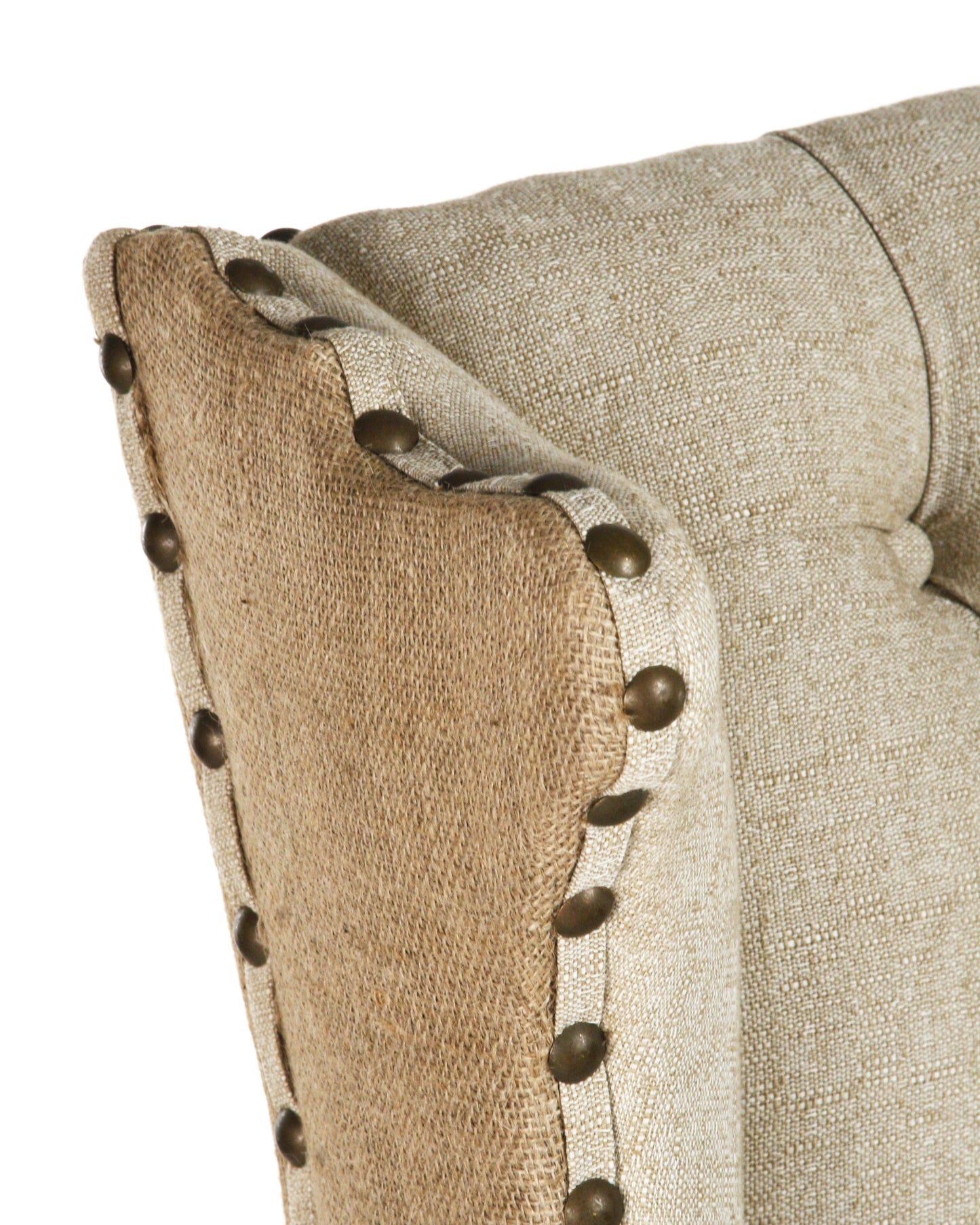 Tufted Wingback Chair
