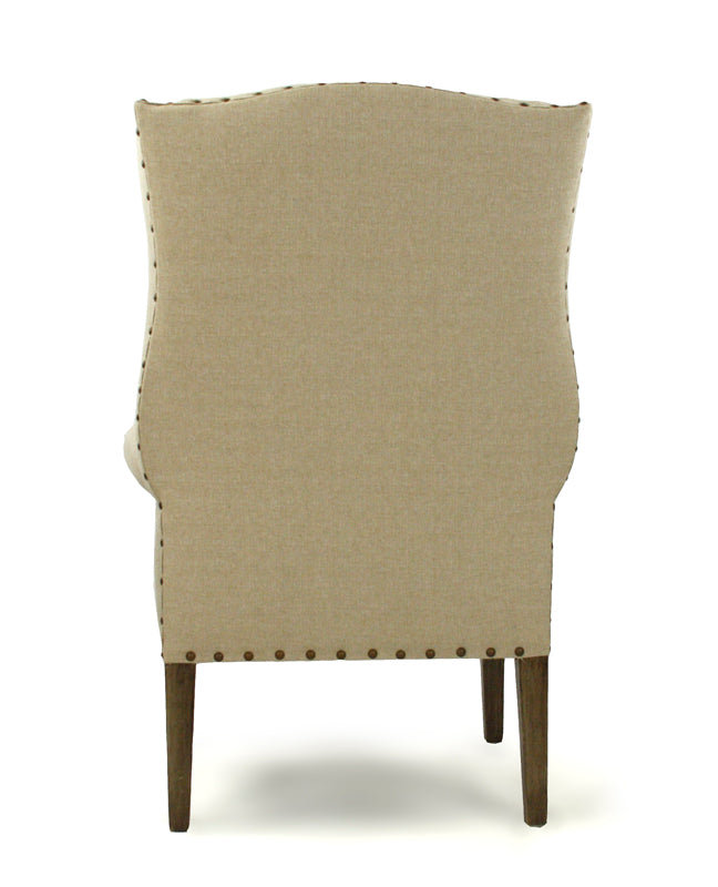 Upholstered Wingback Chair
