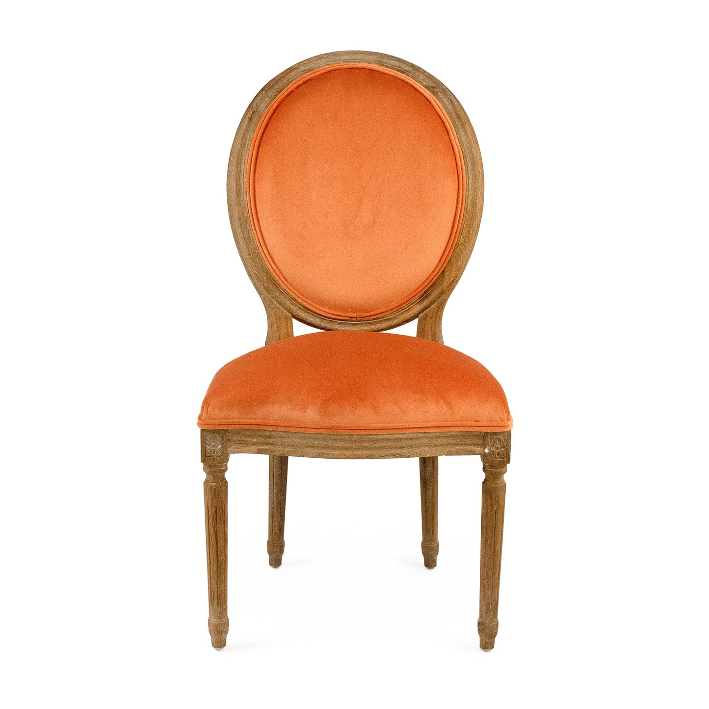 Clementine Velvet Medallion Side Chair