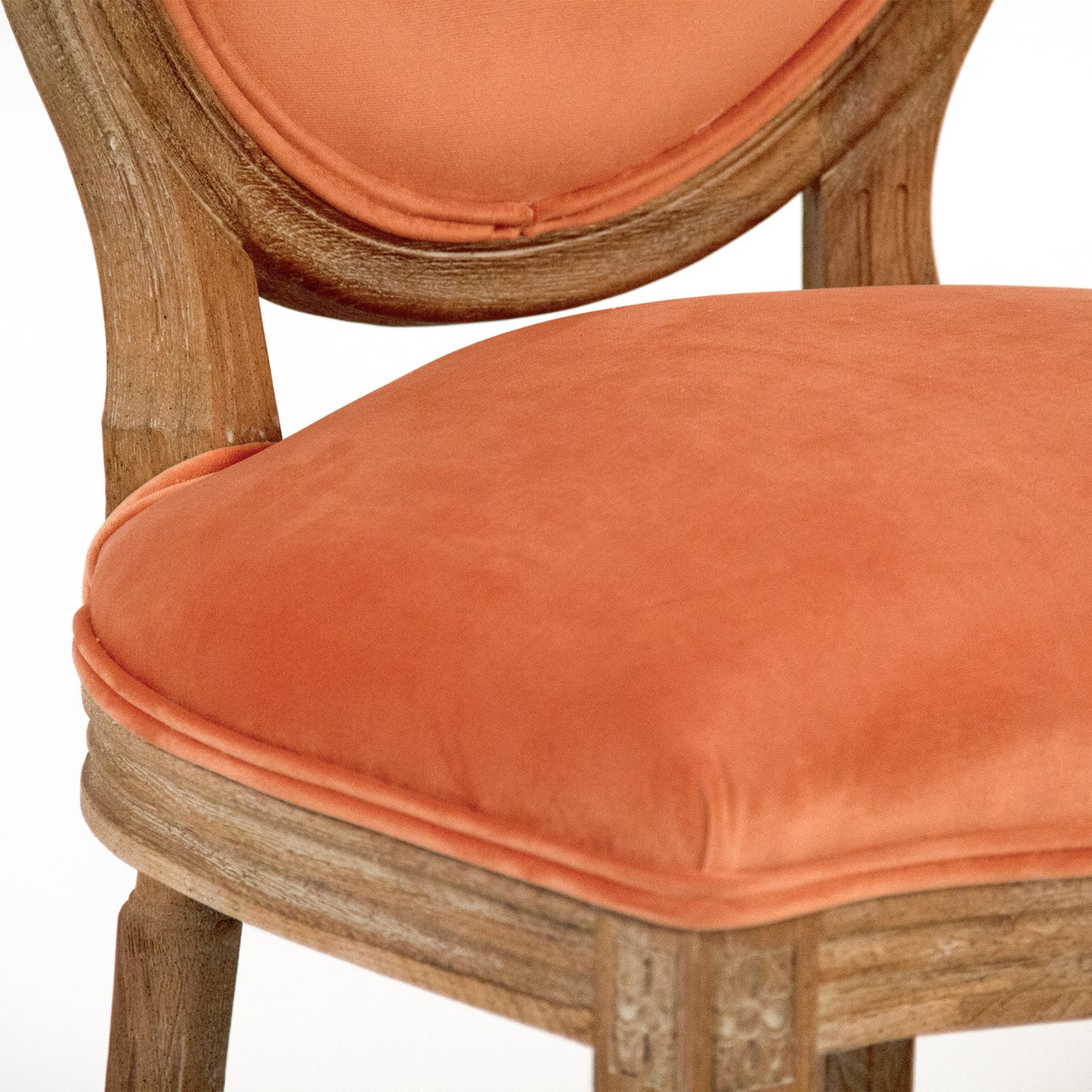 Clementine Velvet Medallion Side Chair