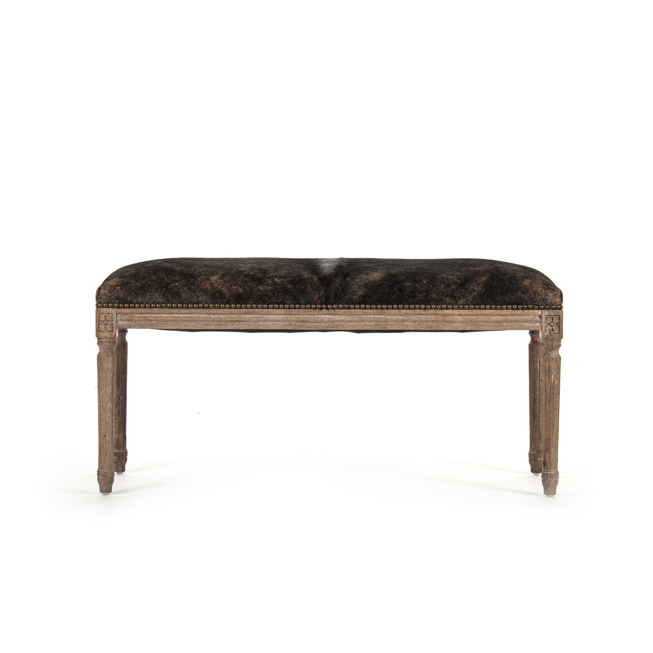 Cow Hide Bench B014 E272 Cow ED
