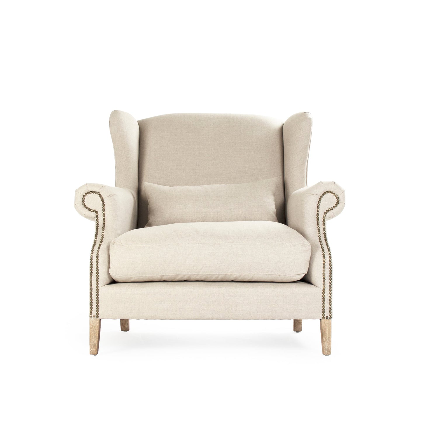 Napoleon Half Wingback Chair