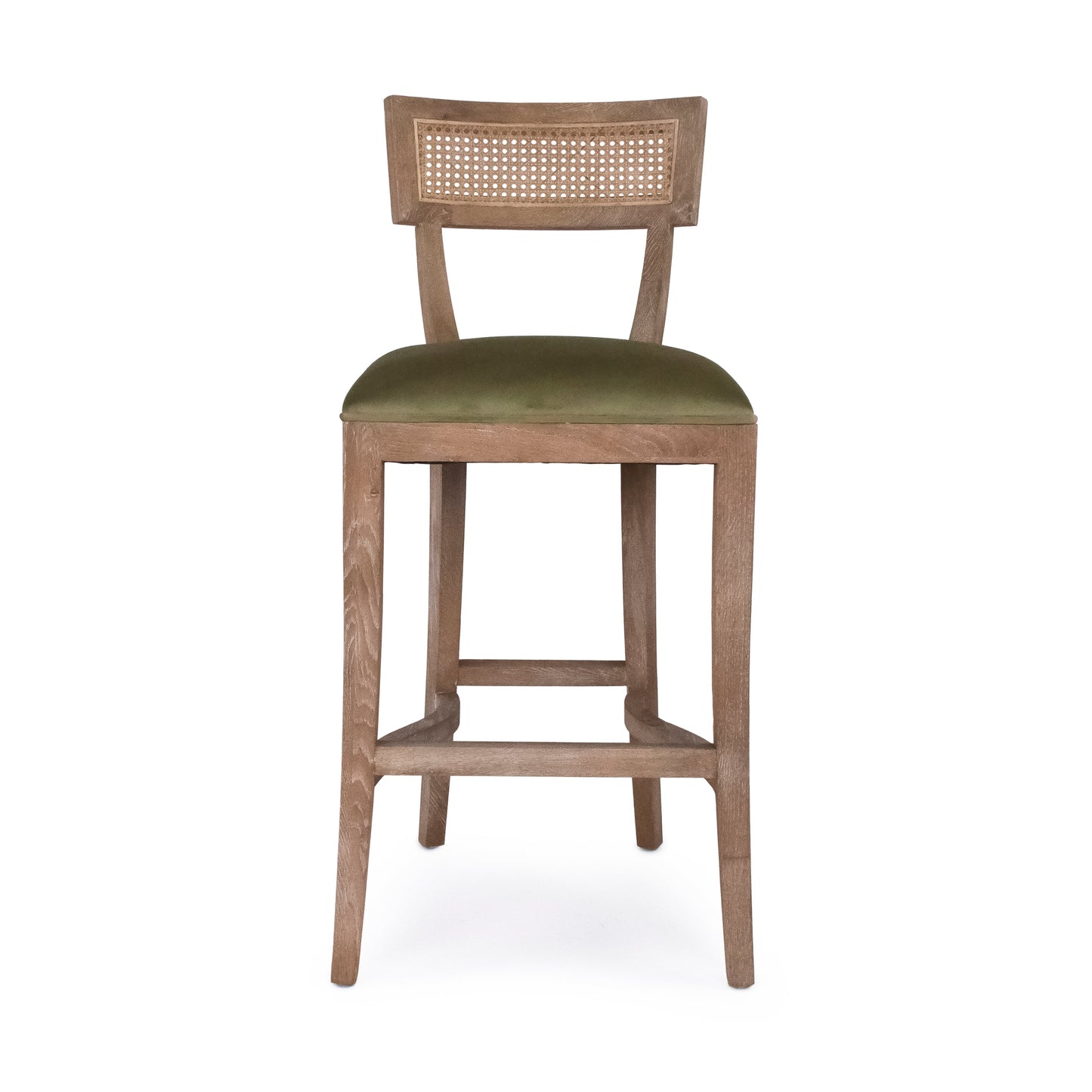 Carvell Cane Back Bar Stool