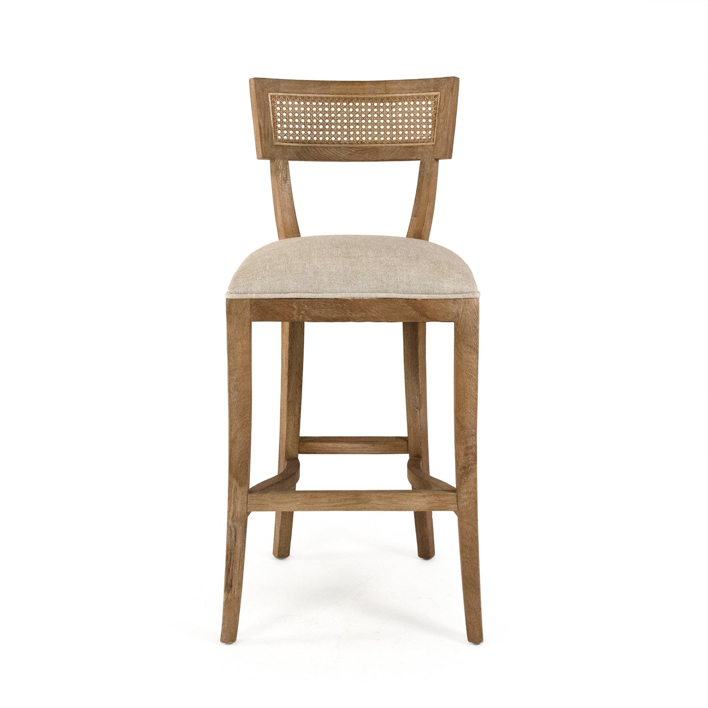 Carvell Cane Back Bar Stool