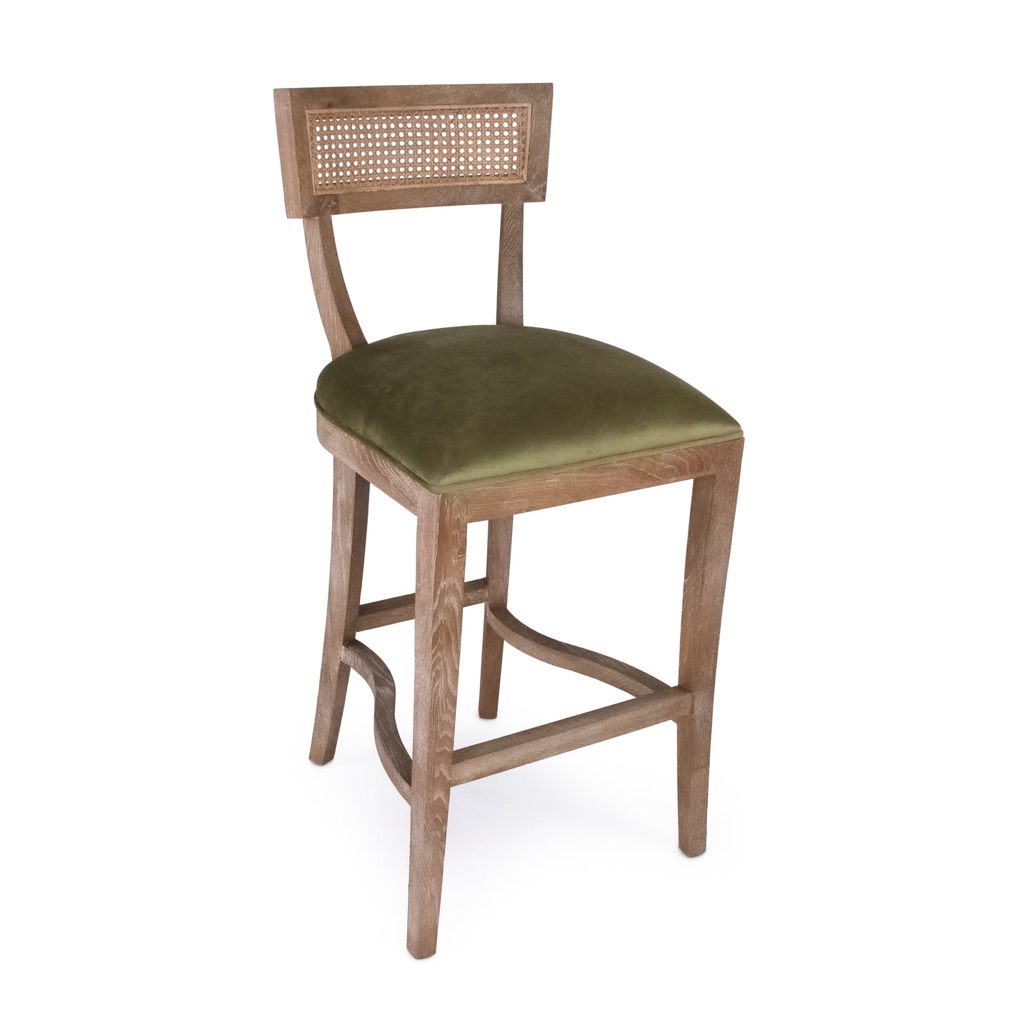 Carvell Cane Back Bar Stool