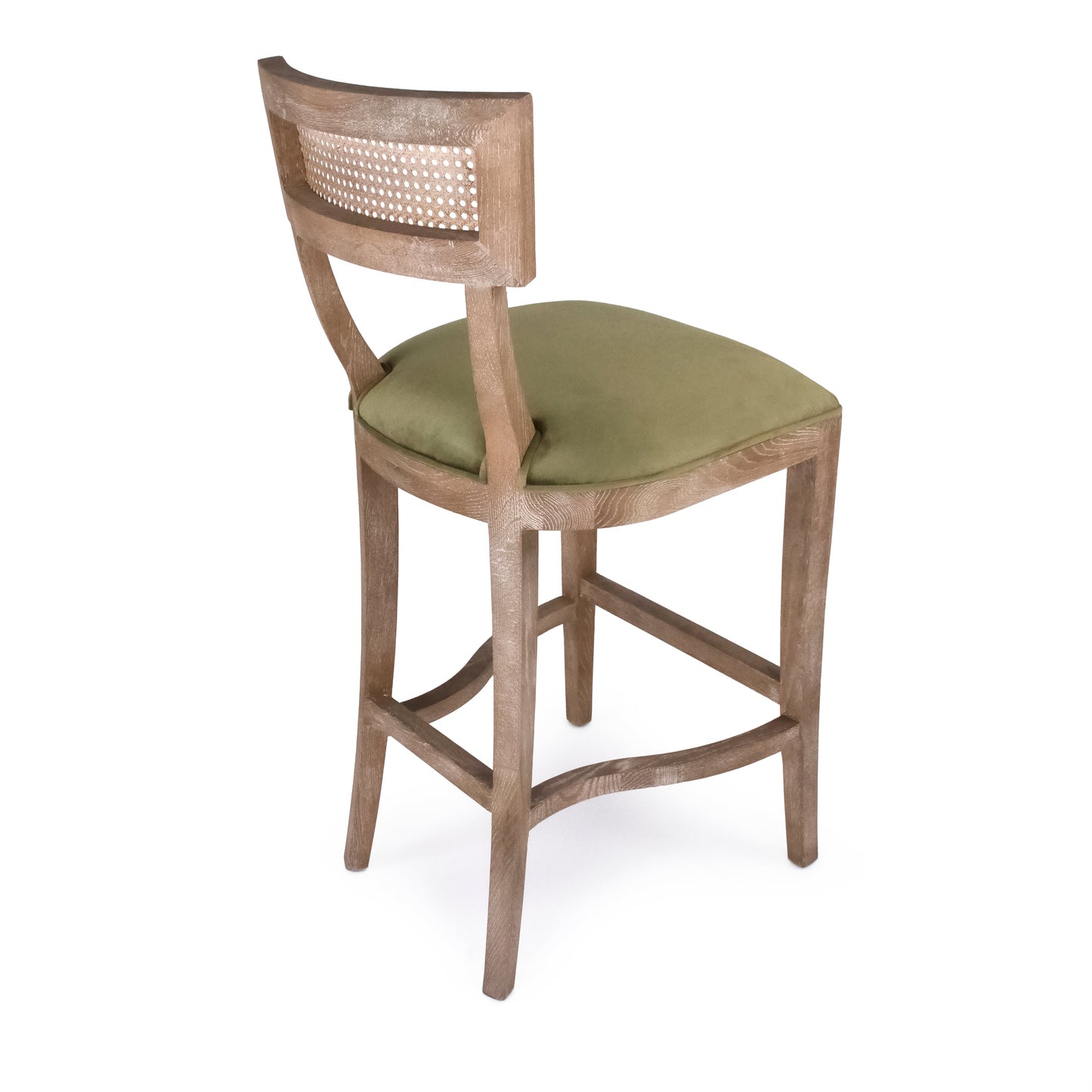 Carvell Cane Back Bar Stool