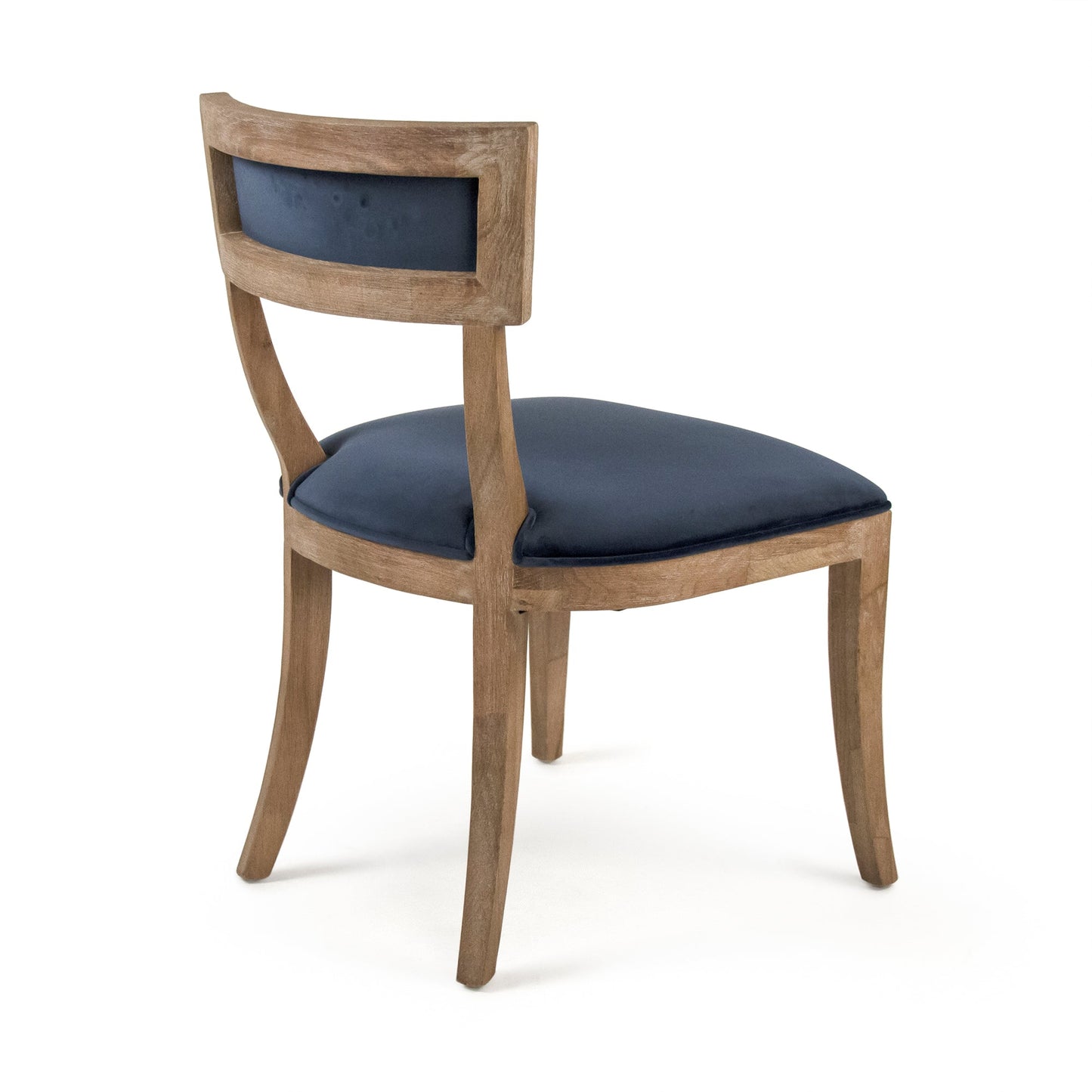 Green Velvet Carvell Side Chair