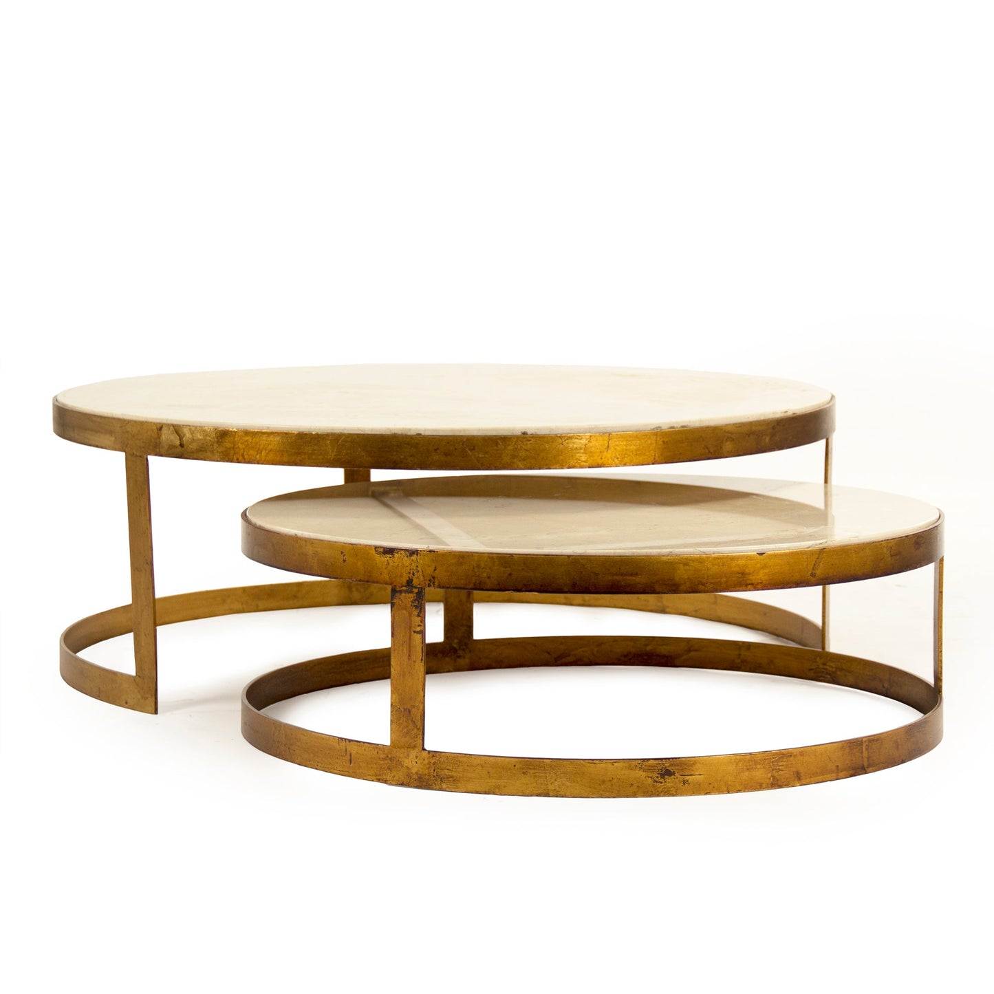 set of round nesting coffee tables