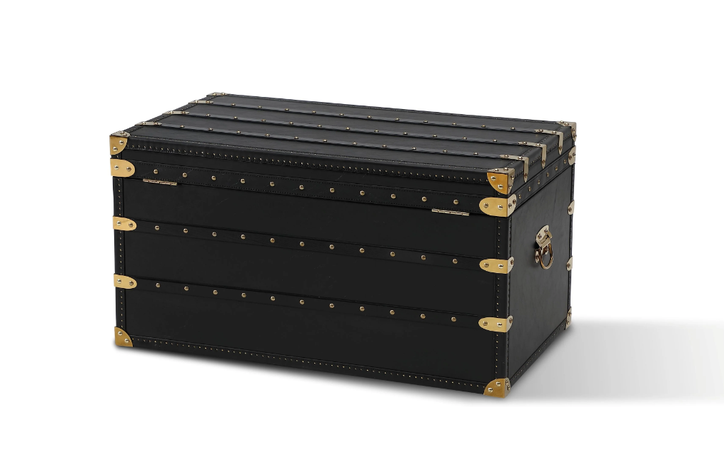 Mallorca Trunk (Black & Gold)