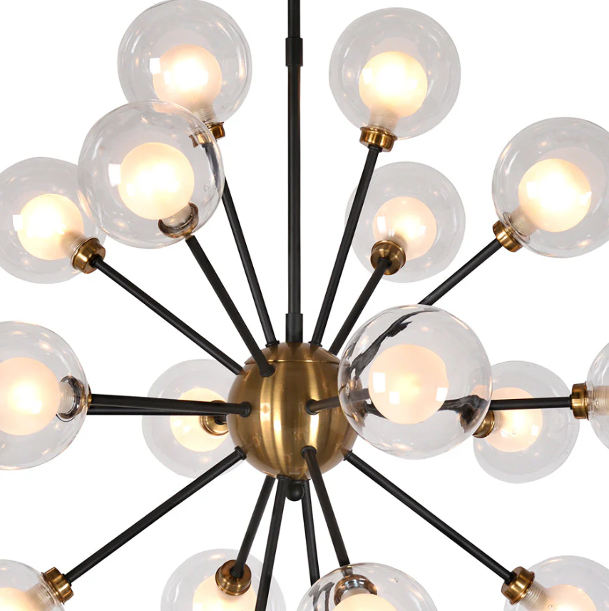 Globe Burst Pendant Light Large