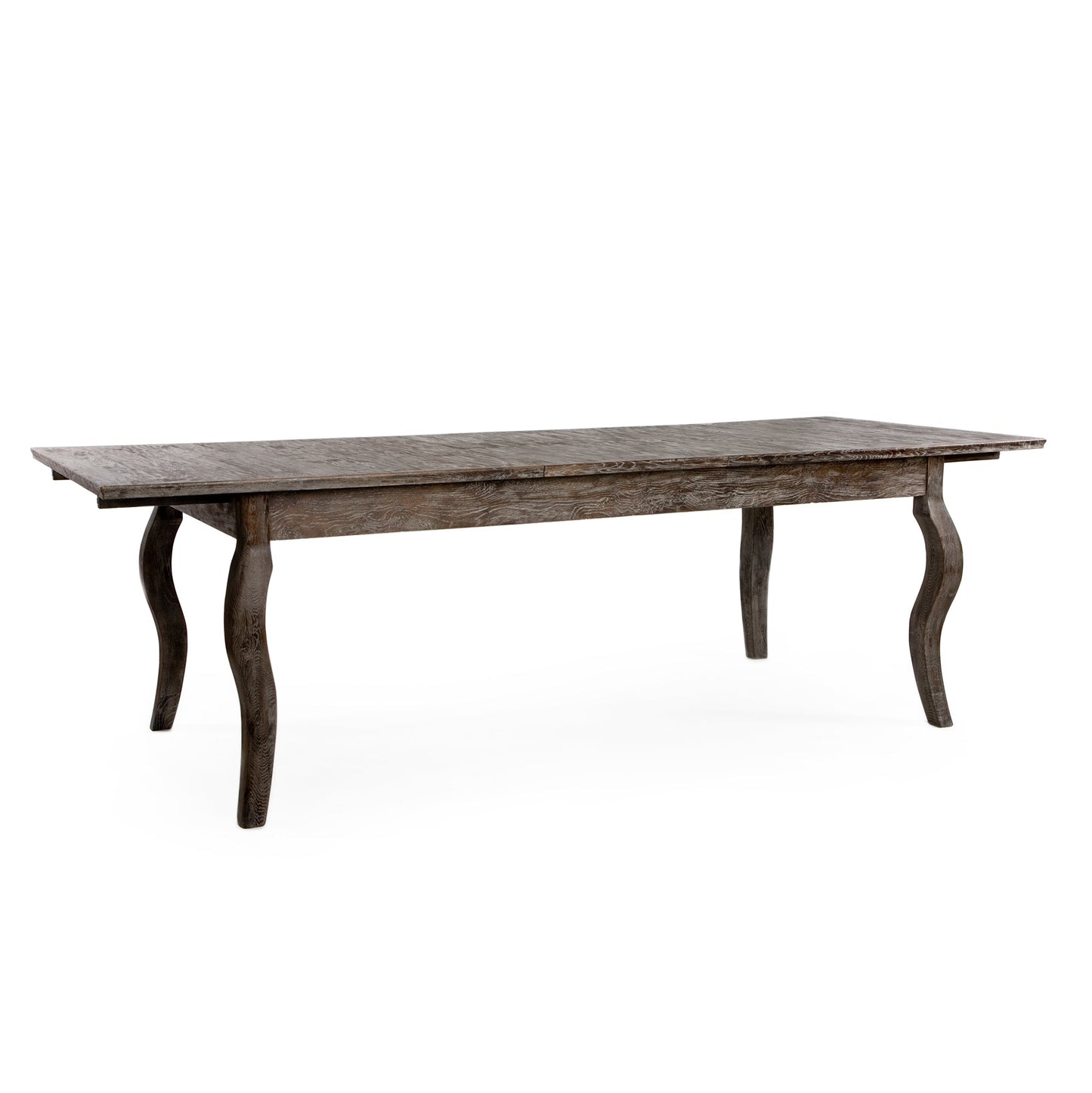 Rhone Charcoal Oak Dining Table Extendable (Butterfly Leaf)