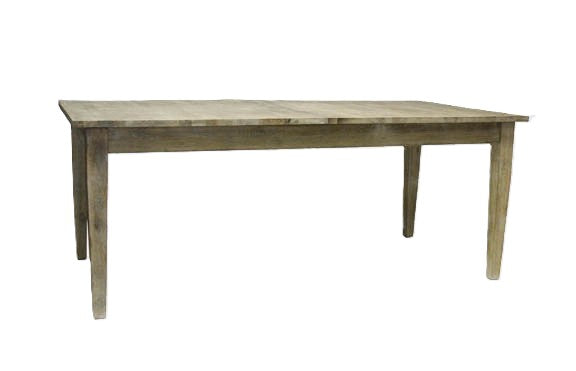 Grass Oak Dining Table Butterfly Leaf