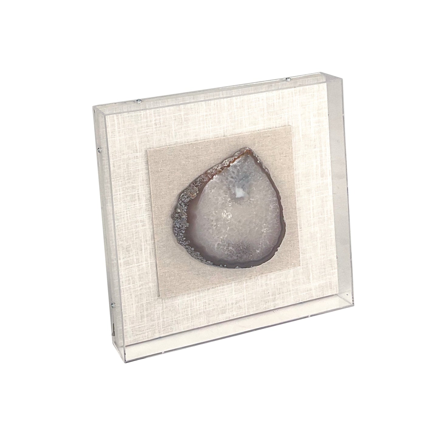 Geode Acrylic Framed Wall Art (w/out Gold)
