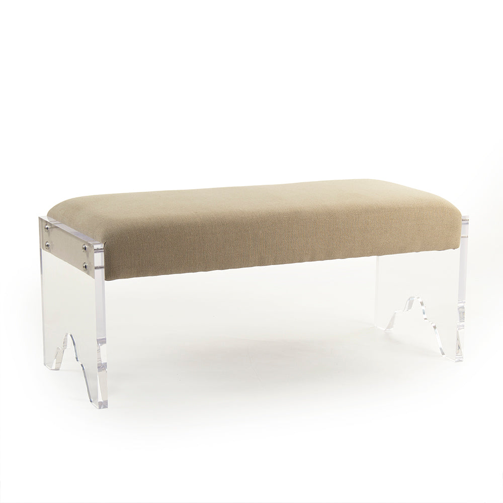 Addie Acrylic Bench