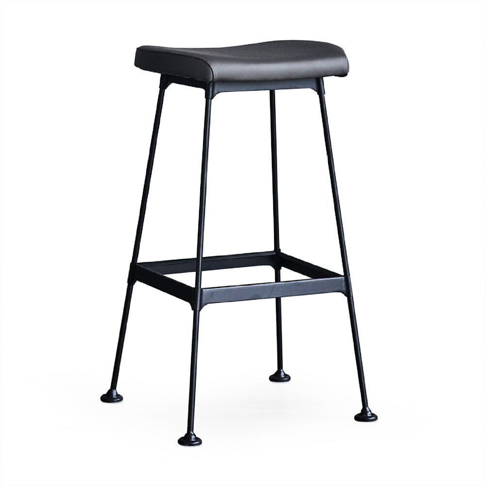 Arthur Bar Stool with Cushioned Seat