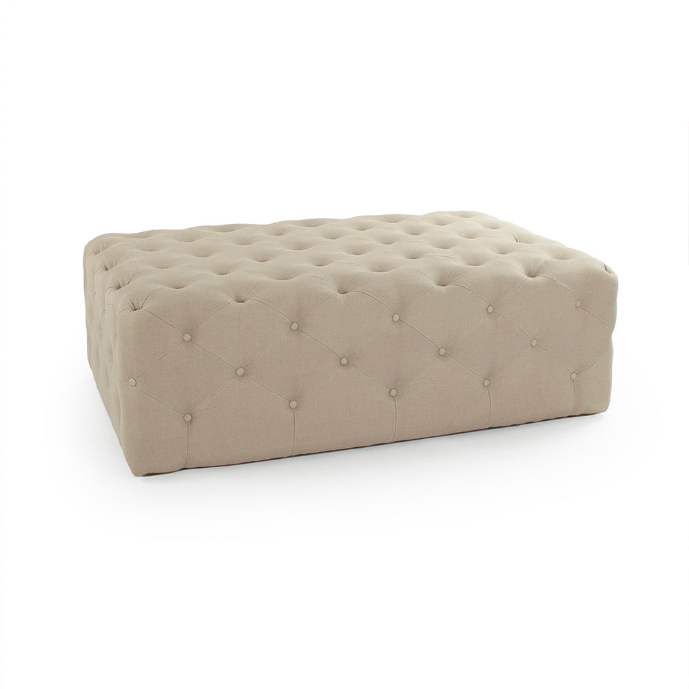 Rectangular Tufted Ottoman