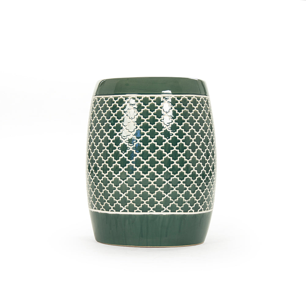 Gable Garden Stool Teal