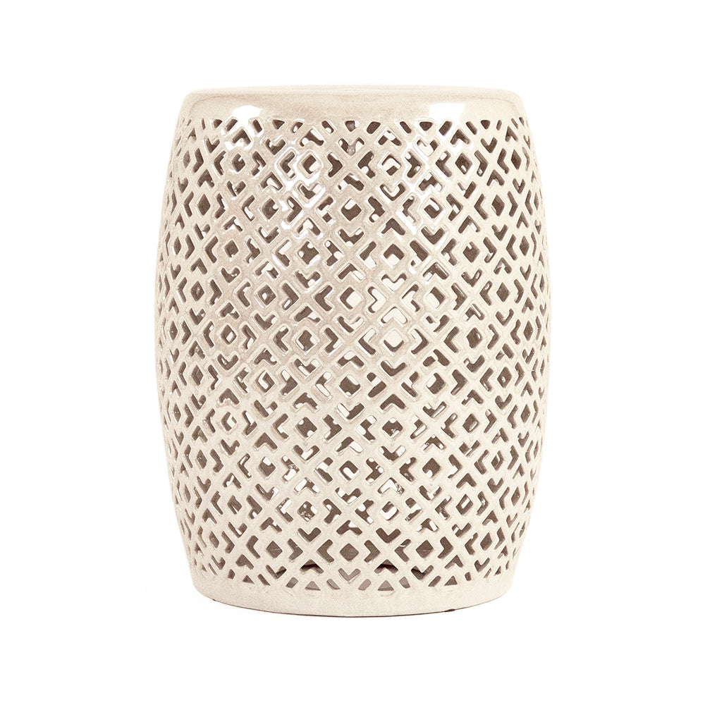 Lorin Garden Stool Grey