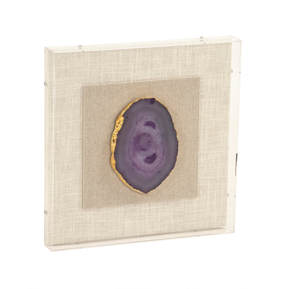 Geode Acrylic Framed Wall Art