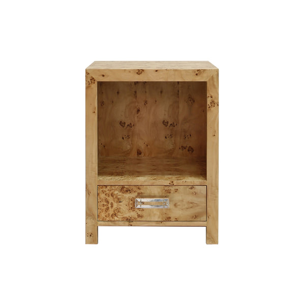Worlds Away Winnie Burl Wood Table