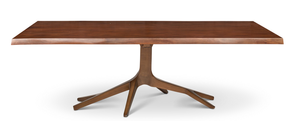 Urbia Trunk Walnut 94"W Dining Table
