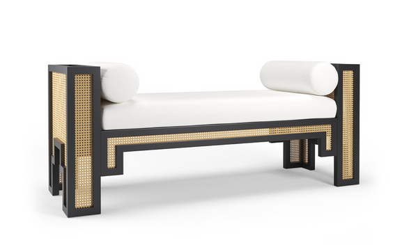 Alexandra Cane Bench by Maggie Cruz Home