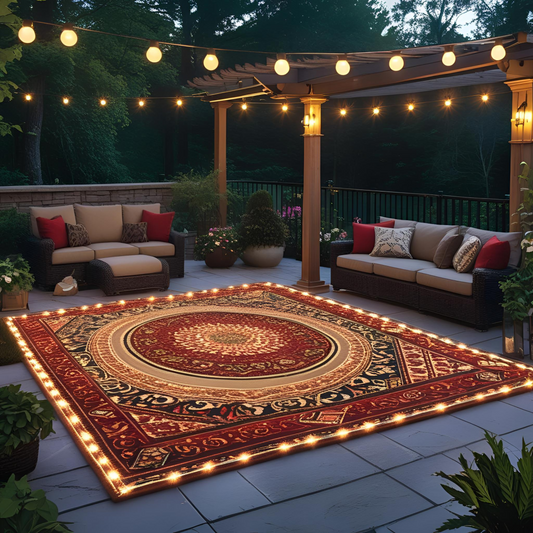 Illuminated Outdoor Area Rug