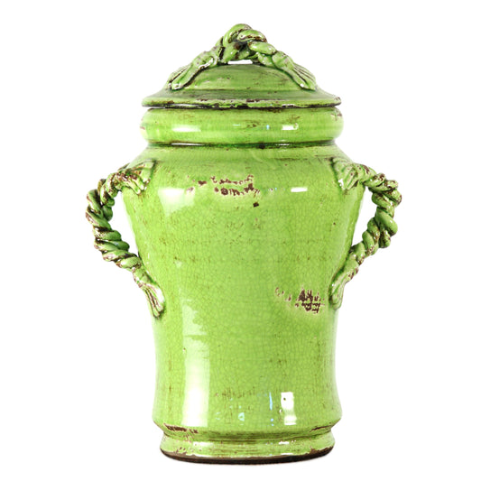 Green Pottery Jar (7104 L)