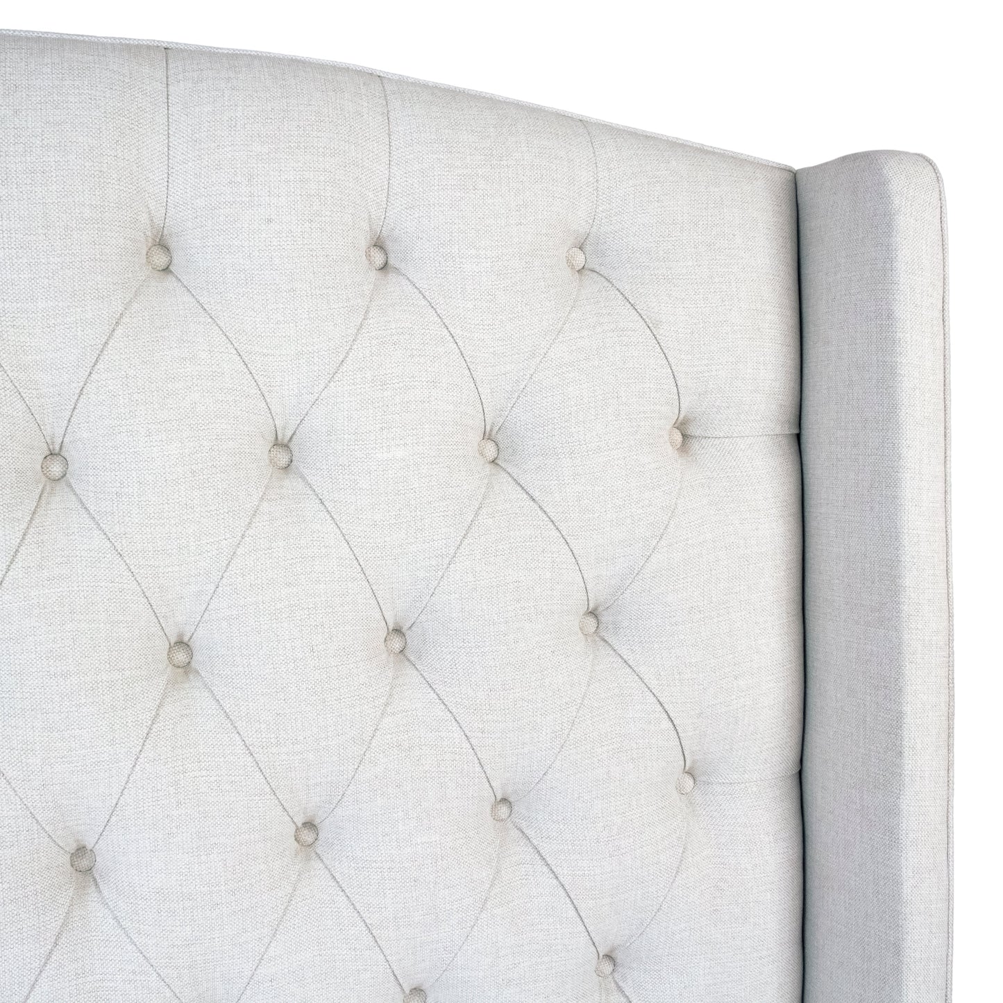 Wingback Tufted Bed