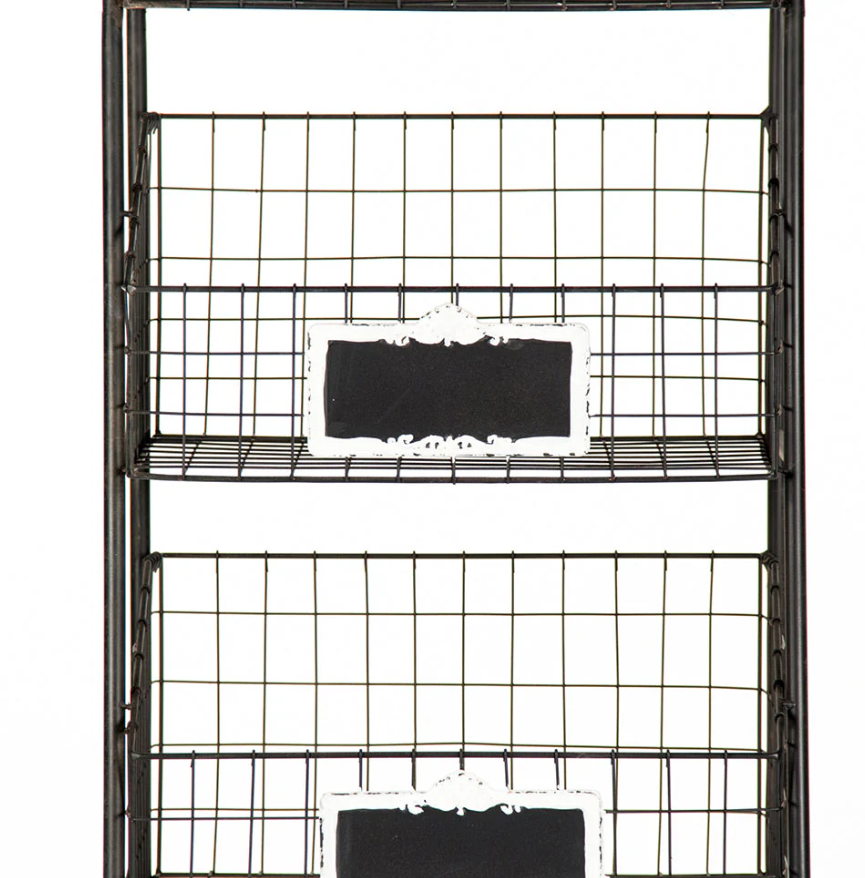 Rafael Basket Storage Cart