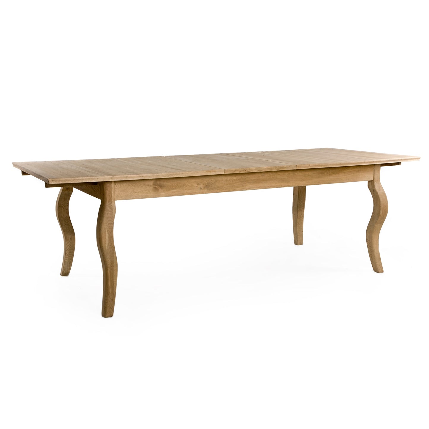 Rhone Natural Oak Dining Table Extendable (Butterfly Leaf)