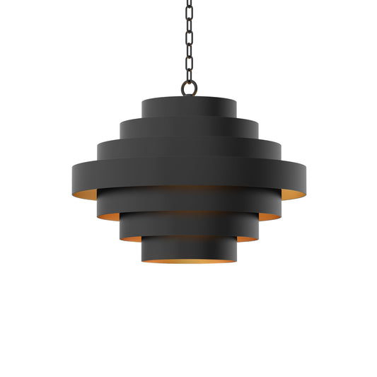 Nordic Black Chandelier Small