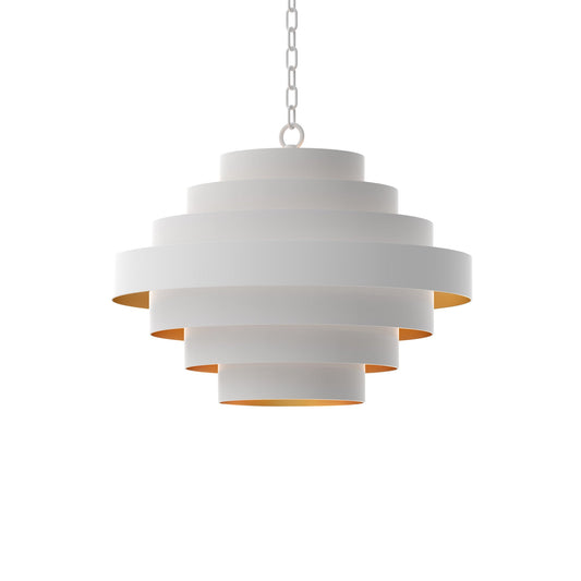Nordic White Chandelier Small