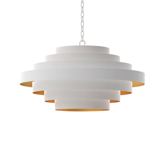 Nordic White Chandelier Large
