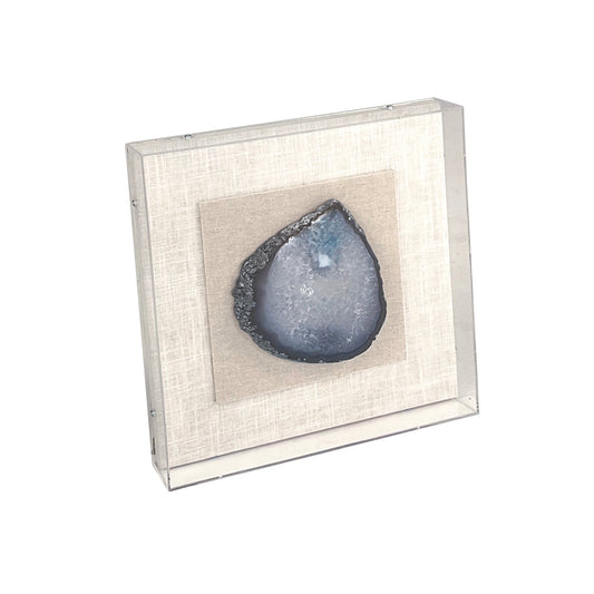 Geode Acrylic Framed Wall Art (w/out Gold)