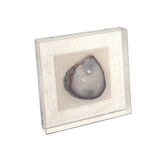 Geode Acrylic Framed Wall Art (w/out Gold)