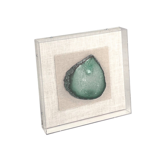 Geode Acrylic Framed Wall Art (w/out Gold)
