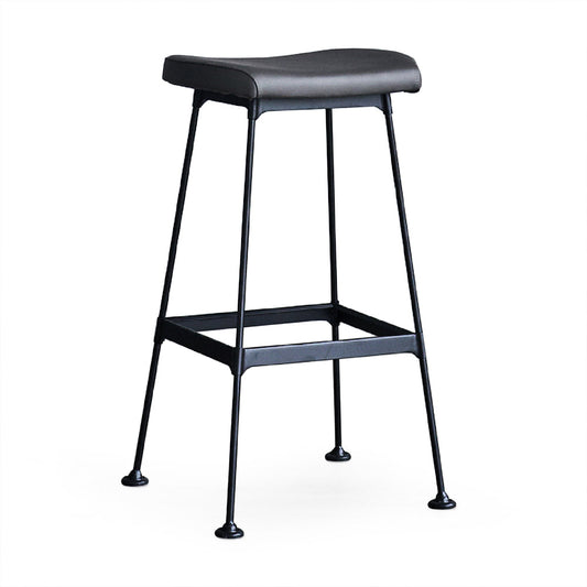 Arthur Bar Stool with Cushioned Seat