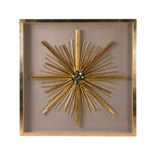 Crystal Sunburst Wall Art